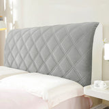 Soft Thicken Quilted Bed Headboard Cover Bed Head Slipcover Dustproof Bed Head Backrest Protector