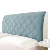 Soft Thicken Quilted Bed Headboard Cover Bed Head Slipcover Dustproof Bed Head Backrest Protector