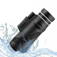 10-12X Magnification Monoculars High Power Monocular Telescope with Smartphone Clip and Tripod for Travel Hiking Scenery