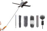 7Pcs Feather Duster Dusting Brush Kit