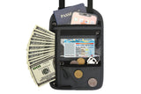 RFID Travel Passport Holder Neck Bag