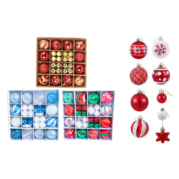 42-pack of Christmas Tree Decoration Balls