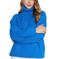 Women's Turtleneck Long Sleeve Knited Sweaters