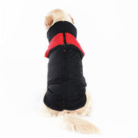 Plus Size Waterproof Pet Clothes Cold Weather Dog Warm Vest Jacket Vest Coat