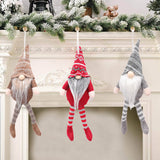 3Pcs Christmas Hanging Gnome Ornaments Christmas Tree Pendants Xmas Pendant