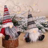 3Pcs Christmas Hanging Gnome Ornaments Christmas Tree Pendants Xmas Pendant