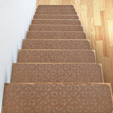 Self-adhesive Cling Non Slip Carpet Stair Treads - Embossed