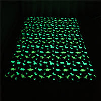 Soft Rectangle Luminous Plush Rug Home Decoration Carpet