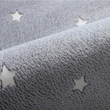 Soft Rectangle Luminous Plush Rug Home Decoration Carpet