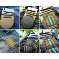 14 Hooks Small Loom-Speedweve Type Weave Tool Set Darning Machine Wood color