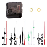 DIY Silent Quartz Clock Movement Mechanism plus Hands Repair Kit