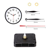 DIY Silent Quartz Clock Movement Mechanism plus Hands Repair Kit