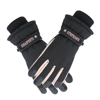 Pair of  Women Snow Gloves Ski Gloves Thermal Touch Screen Gloves