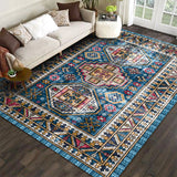 Retro Persian Printed Rug Floor Carpet Floor Mat Home Decoration