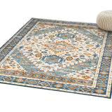 Retro Persian Printed Rug Floor Carpet Floor Mat Home Decoration