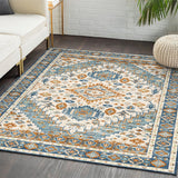 Retro Persian Printed Rug Floor Carpet Floor Mat Home Decoration