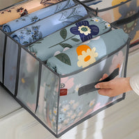 Sheet Quilt Cover Storage Bag Bedding Compartment Finishing Box Household Wardrobe Storage Artifact