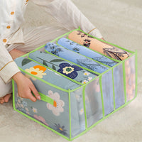 Sheet Quilt Cover Storage Bag Bedding Compartment Finishing Box Household Wardrobe Storage Artifact