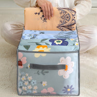 Sheet Quilt Cover Storage Bag Bedding Compartment Finishing Box Household Wardrobe Storage Artifact