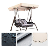 Swing Top Cover Garden Courtyard Water Resistant Outdoor Furniture Dust Shield Balcony Sunshade