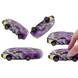 4Pcs Children Pull Back Car Toy Flip Toy Cars Car Model Toys