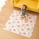 Splat Mat Waterproof Washable for Floor or Table Under Highchairs Art