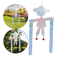 2pcs Hanging Reflective Bird Repeller Scarecrow Bird Deterrent