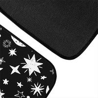 4 Pieces/Set  Star Moon Car Floor Mats Carpet Front and Rear Anti Slip Auto  Foot Mat