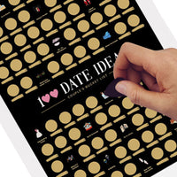 100 Dates Scratch off Bucket List