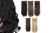 Set of 4Pcs Clip in Hair Extensions