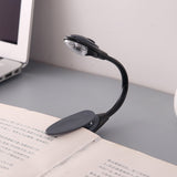 2Pcs Flexible Clip-On Reading Book Lamp