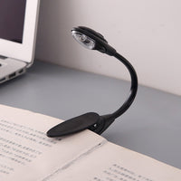 2Pcs Flexible Clip-On Reading Book Lamp