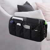 14 Pocket Couch Organizer Recliner Sofa Armrest Holder Remote Control Holder