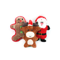 Christmas Plush Squeaky Dog Chew Toy