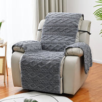 T-shaped Recliner Couch Cover Lift Reclining Recliner Chair Cover Recliner Cushion Slipcover