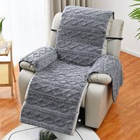 T-shaped Recliner Couch Cover Lift Reclining Recliner Chair Cover Recliner Cushion Slipcover