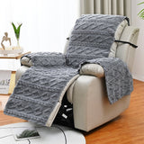 T-shaped Recliner Couch Cover Lift Reclining Recliner Chair Cover Recliner Cushion Slipcover