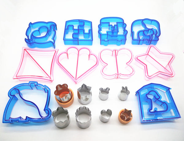 18pcs Sandwich Cutter Set