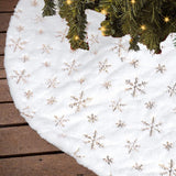 Sequin Christmas Tree Skirt Merry Christmas Decorations Xmas Home Decor