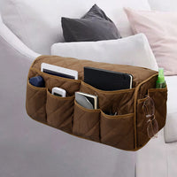 14 Pocket Couch Organizer Recliner Sofa Armrest Holder Remote Control Holder