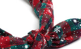 2Pcs Christmas Bowknot Headbands