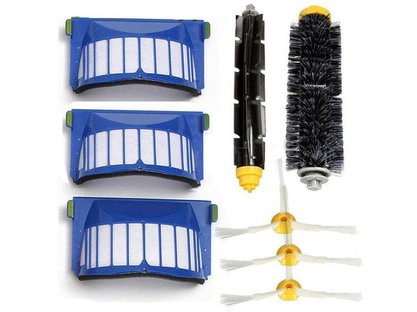 8Pcs Cleaner Replacement Parts Brushes Kit For iRobot Roomba 600 Series 610 611 627 620 630 650