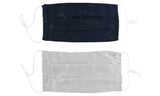 2Pcs Double Layer Mulberry Silk Face Mask