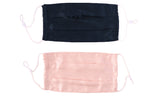 2Pcs Double Layer Mulberry Silk Face Mask