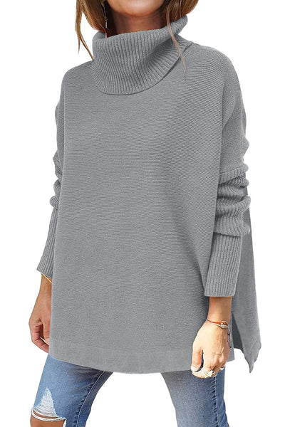 Women's Turtleneck Oversized Knit Sweaters