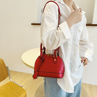 Croc PU Leather Crossbody Bag