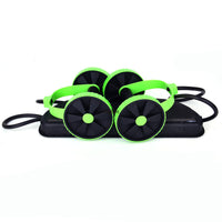 Multifunctional Workout Abs Roller Double Wheels Exercise Equipment