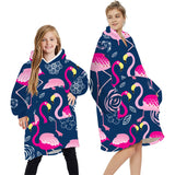 Adult & Kid's Oversized Hoodie Blanket Sweatshirt