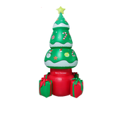 Christmas Party Blow Up Inflatable Christmas Tree for Outdoor Yard Garden Lawn Decor Inflatable Christmas Tree with Led Lights