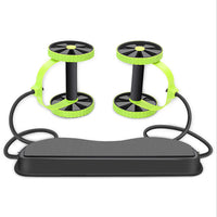 Multifunctional Workout Abs Roller Double Wheels Exercise Equipment